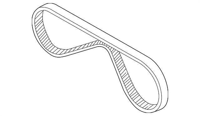 BMW Contitech Accessory Drive Belt Multi V 11287833266
