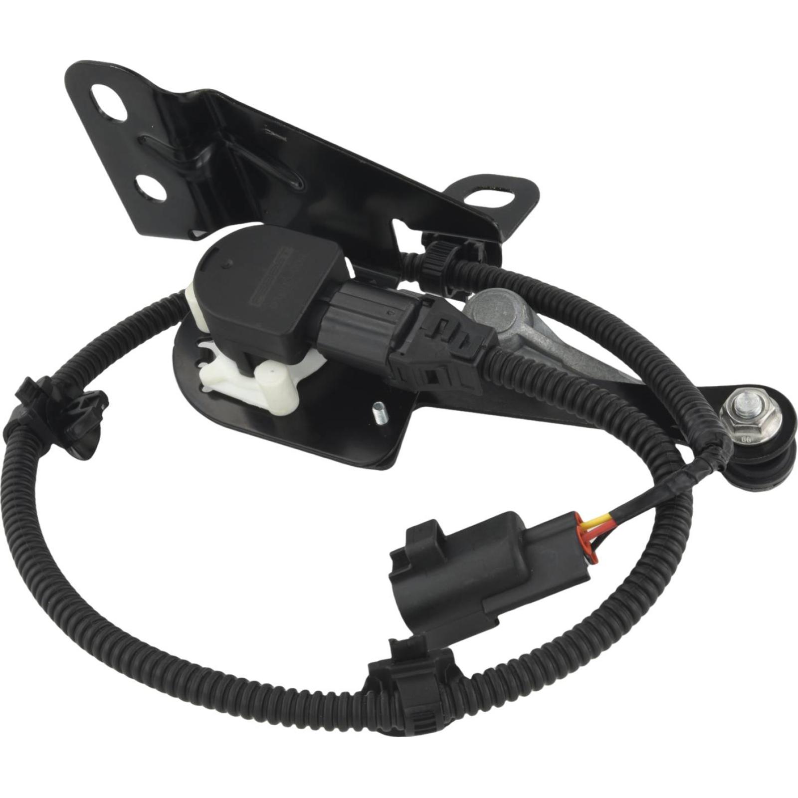 level sensor, rear right (with link, with bracket, with wiring)