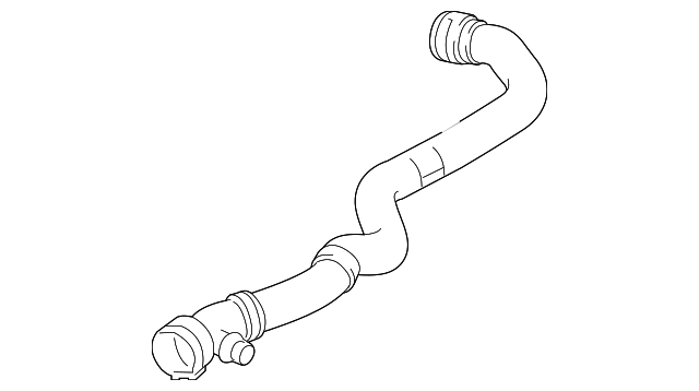 Upper Hose - BMW (17-12-7-535-529)
