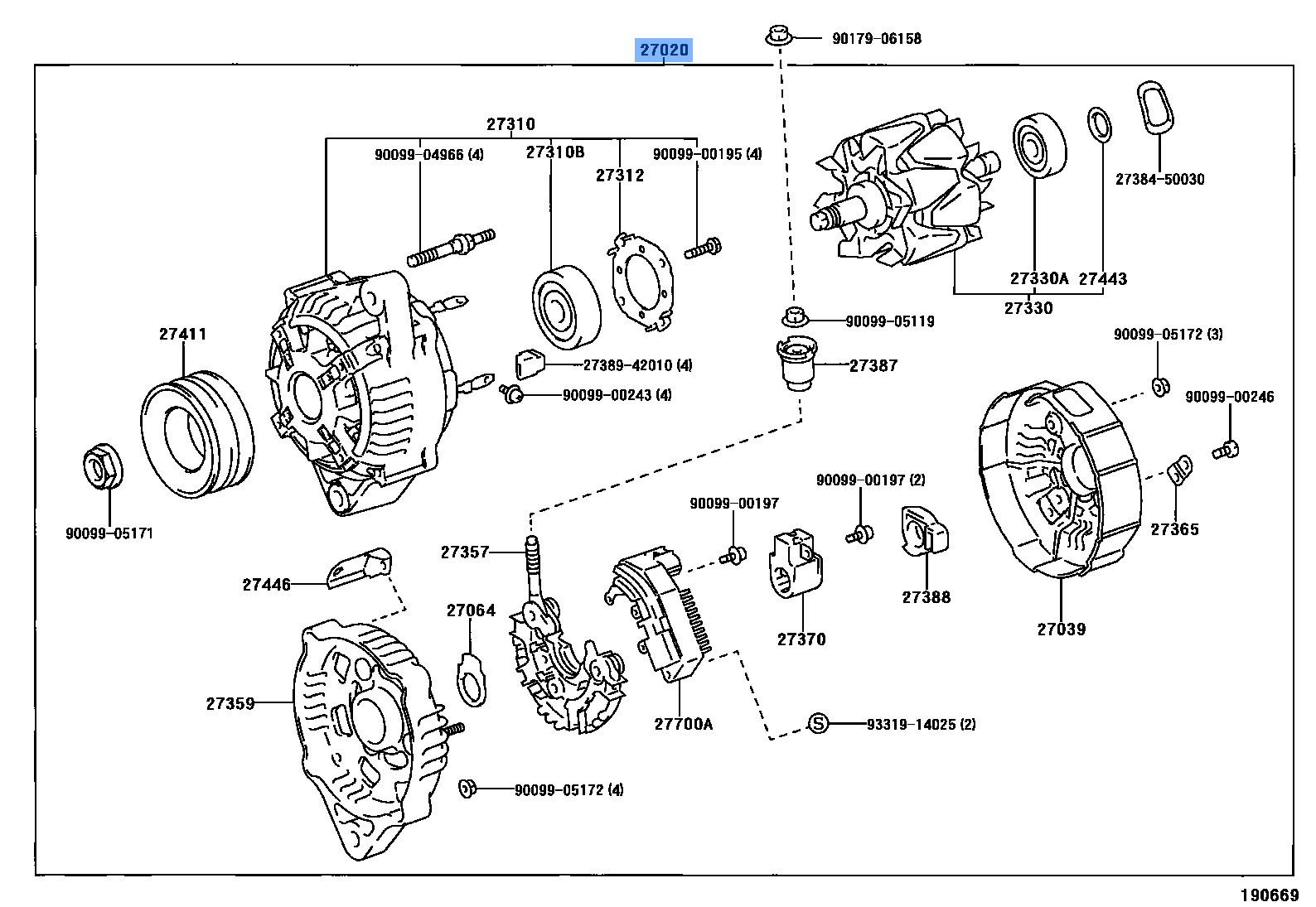 Alternator Assy