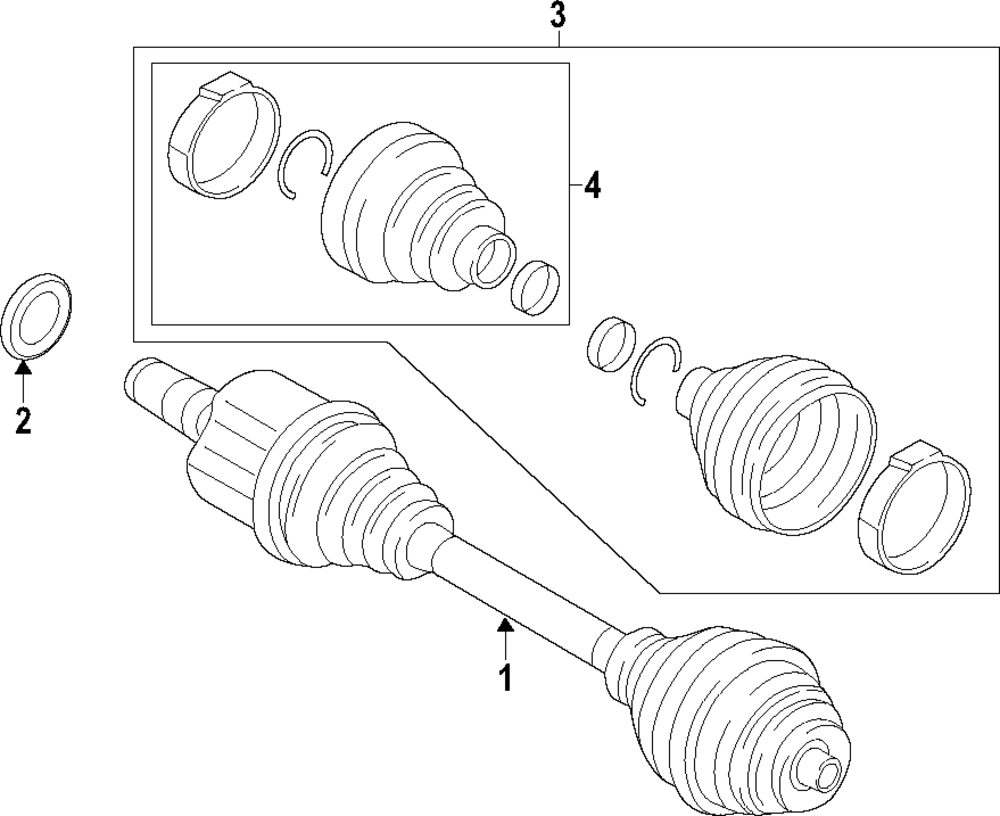 Output Shaft Seal - BMW (24-27-8-647-245)