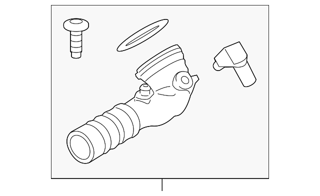 Rear Duct - BMW (13-71-7-609-811)