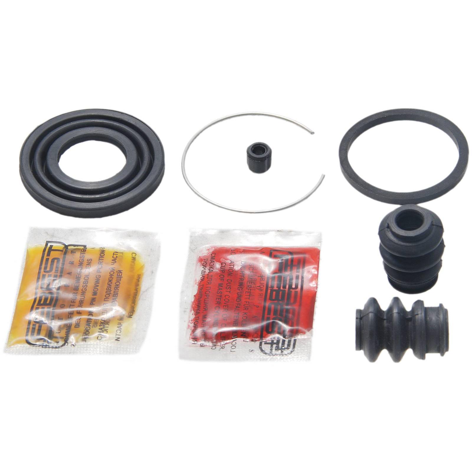 rear brake caliper repair kit (set for one side)