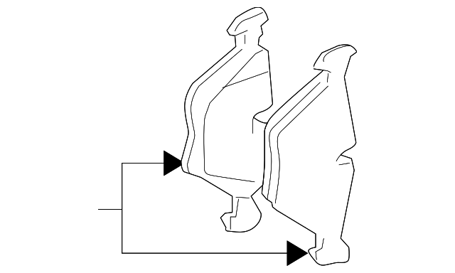 Brake Pads - BMW (34-11-6-774-258)