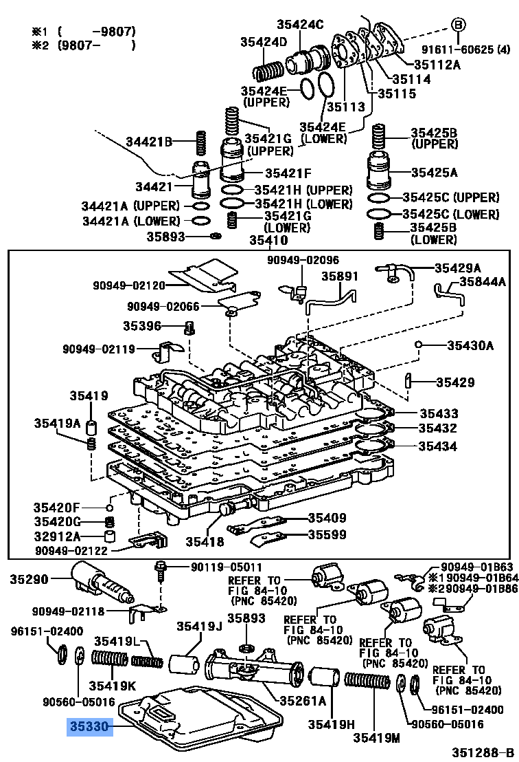 Strainer Assy Valve B
