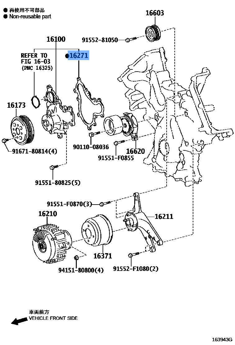 Gasket, Water Pump Metal