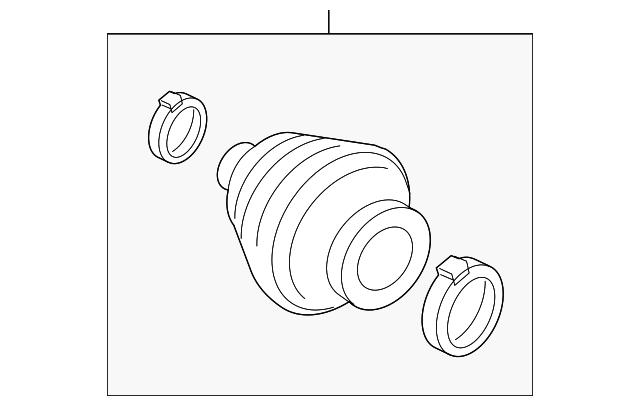 BMW CV Joint Boot Kit 31607620599