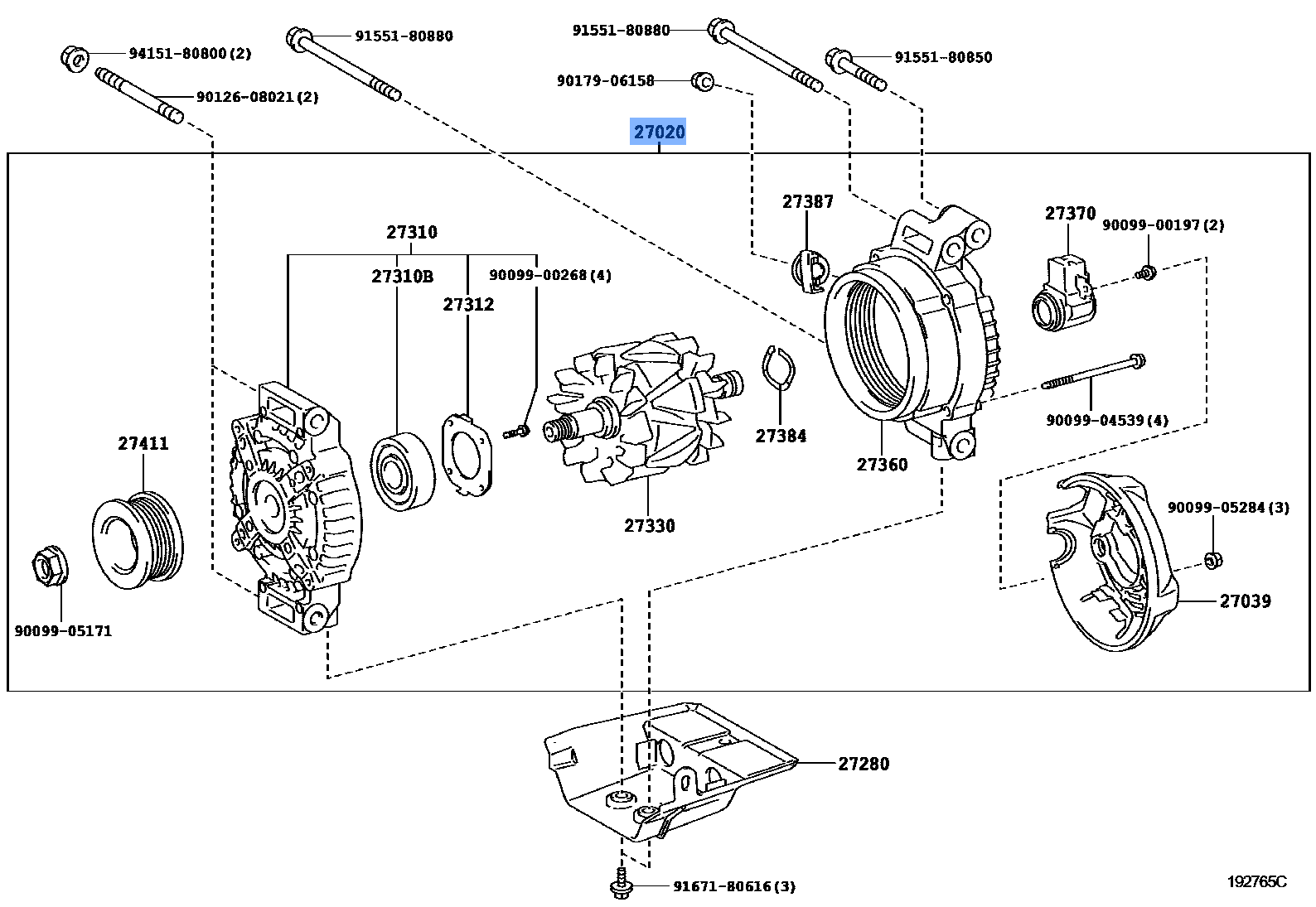 Alternator Assy