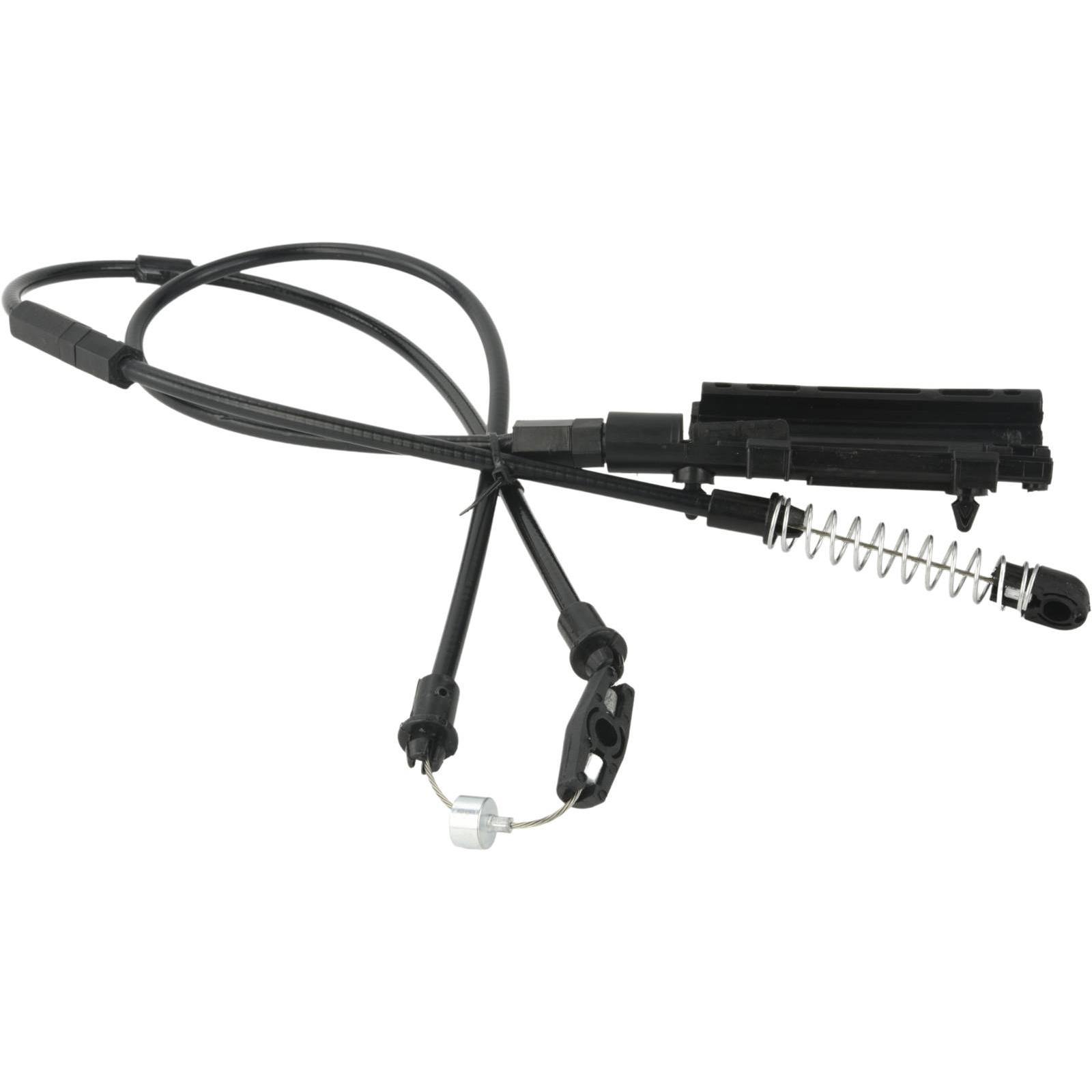 Cable assembly hood lock control