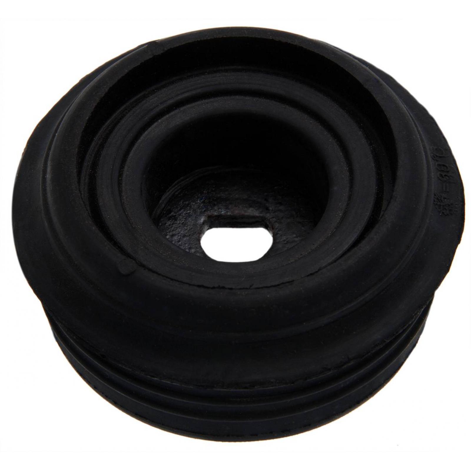 Rear shock absorber mounting