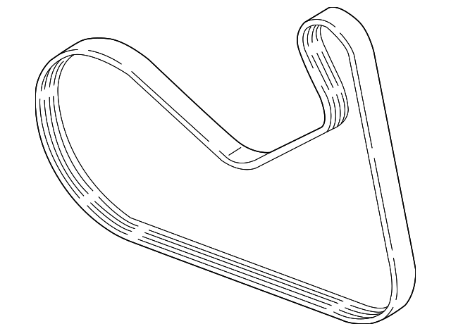 Serpentine Belt - BMW (11-28-8-613-707)