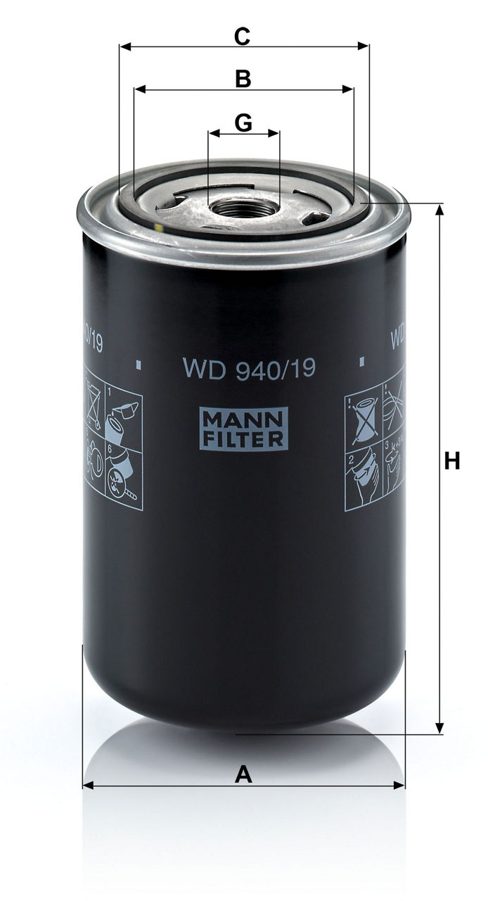 Cartridge Oil Filter