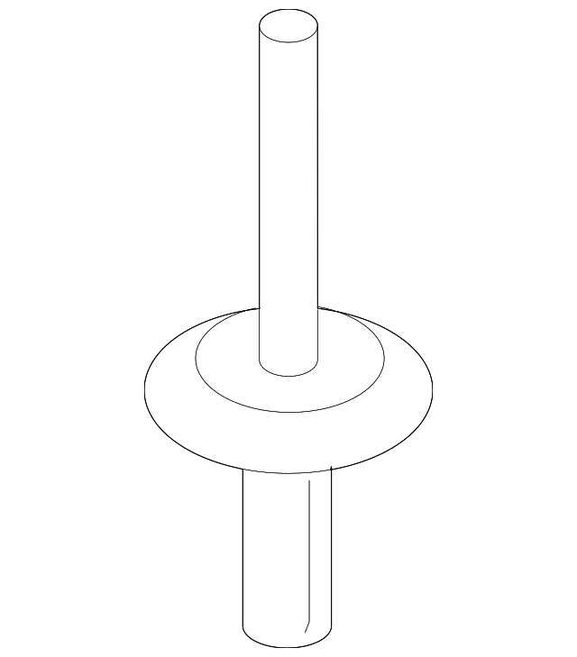 Wheel Flare Rivet - BMW (51-77-7-171-004)