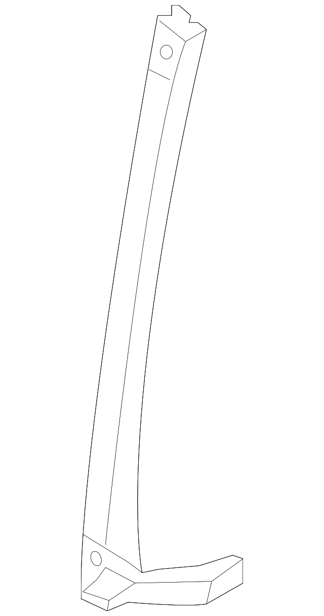 Glass Run Rubber-Rear Doo