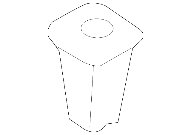 Side Support Retainer Nut - BMW (63-12-1-374-075)