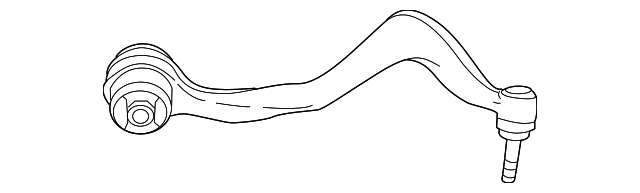 Rearward & Forward Control Arm Front Lower Right for BMW 7 Series (E65, E66) 745i 760i 750i 750Li