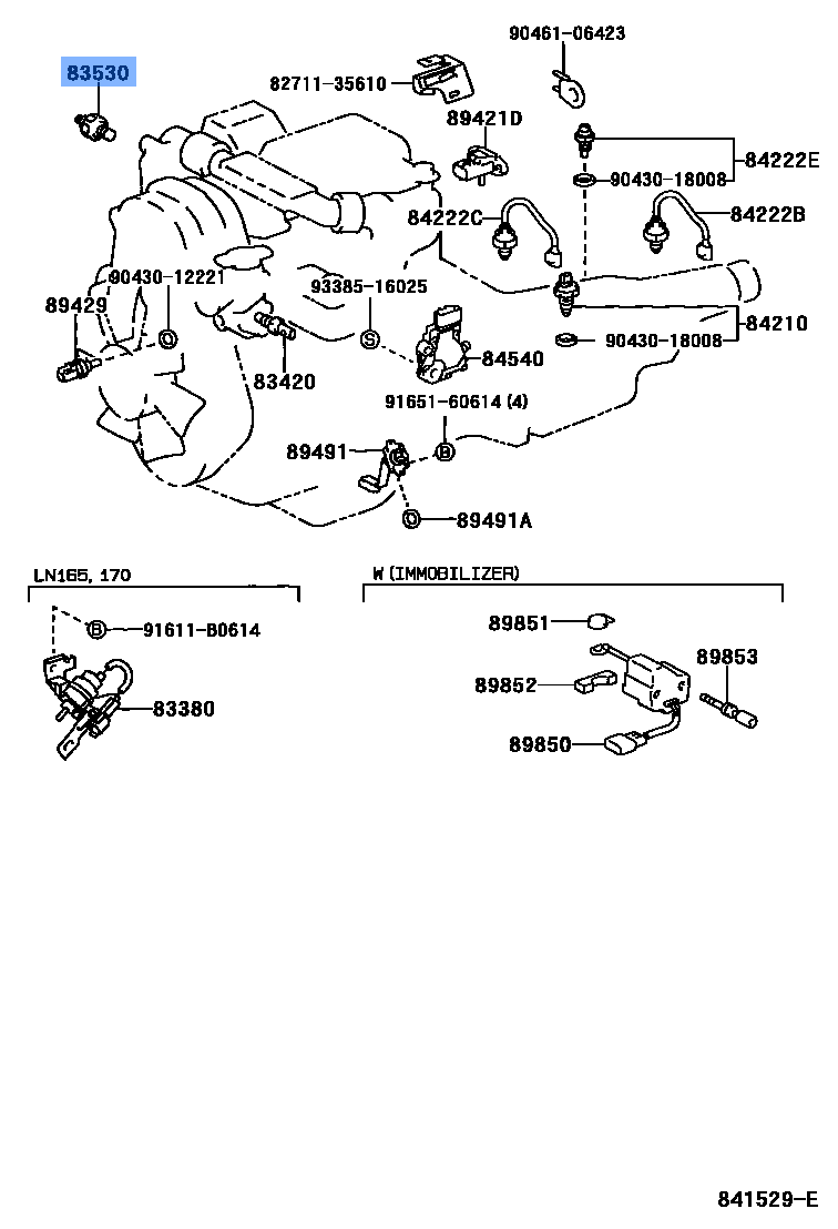 Sensor Assy, Oil Pressure