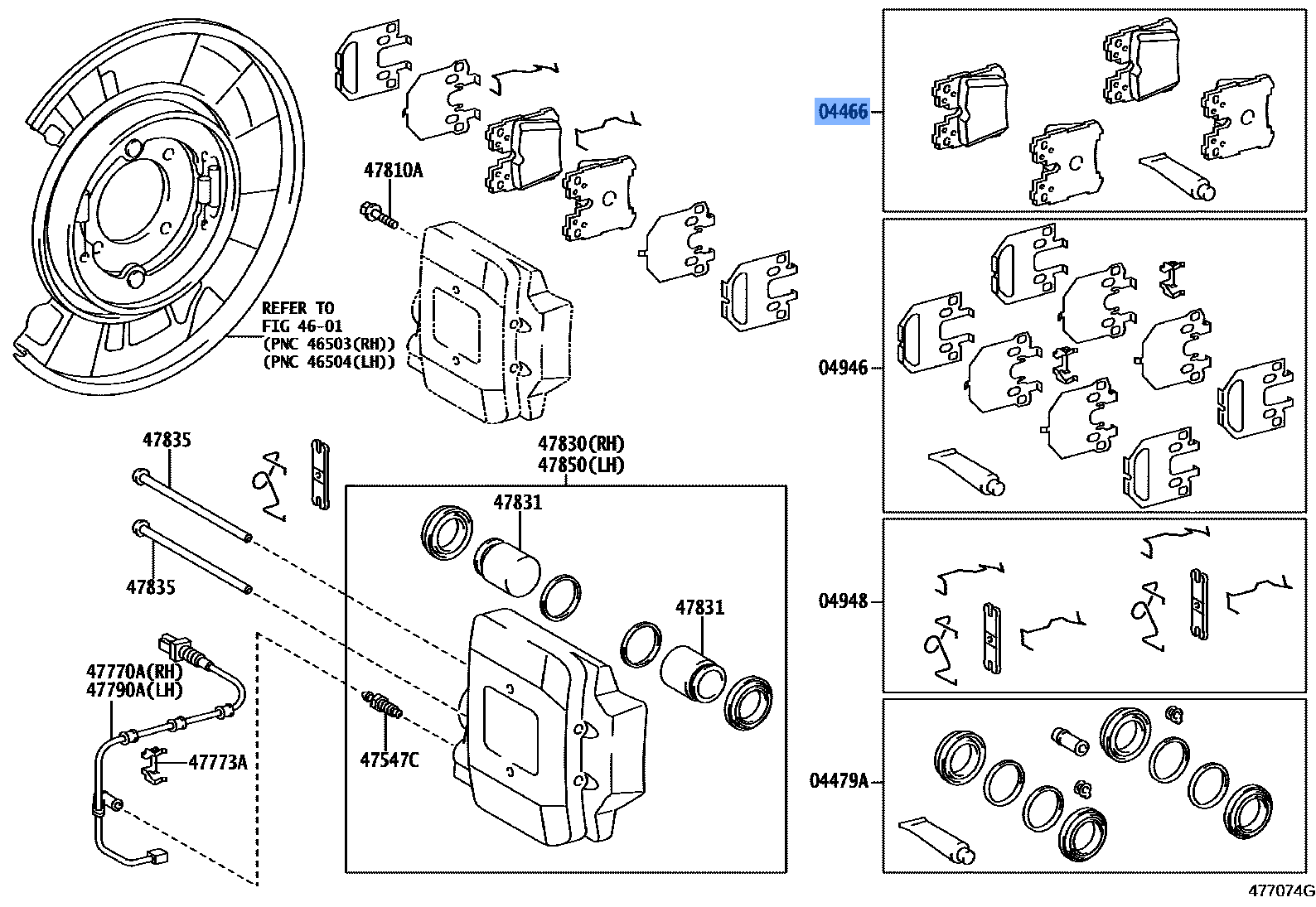 Lex-Pad Kit Disc Brake