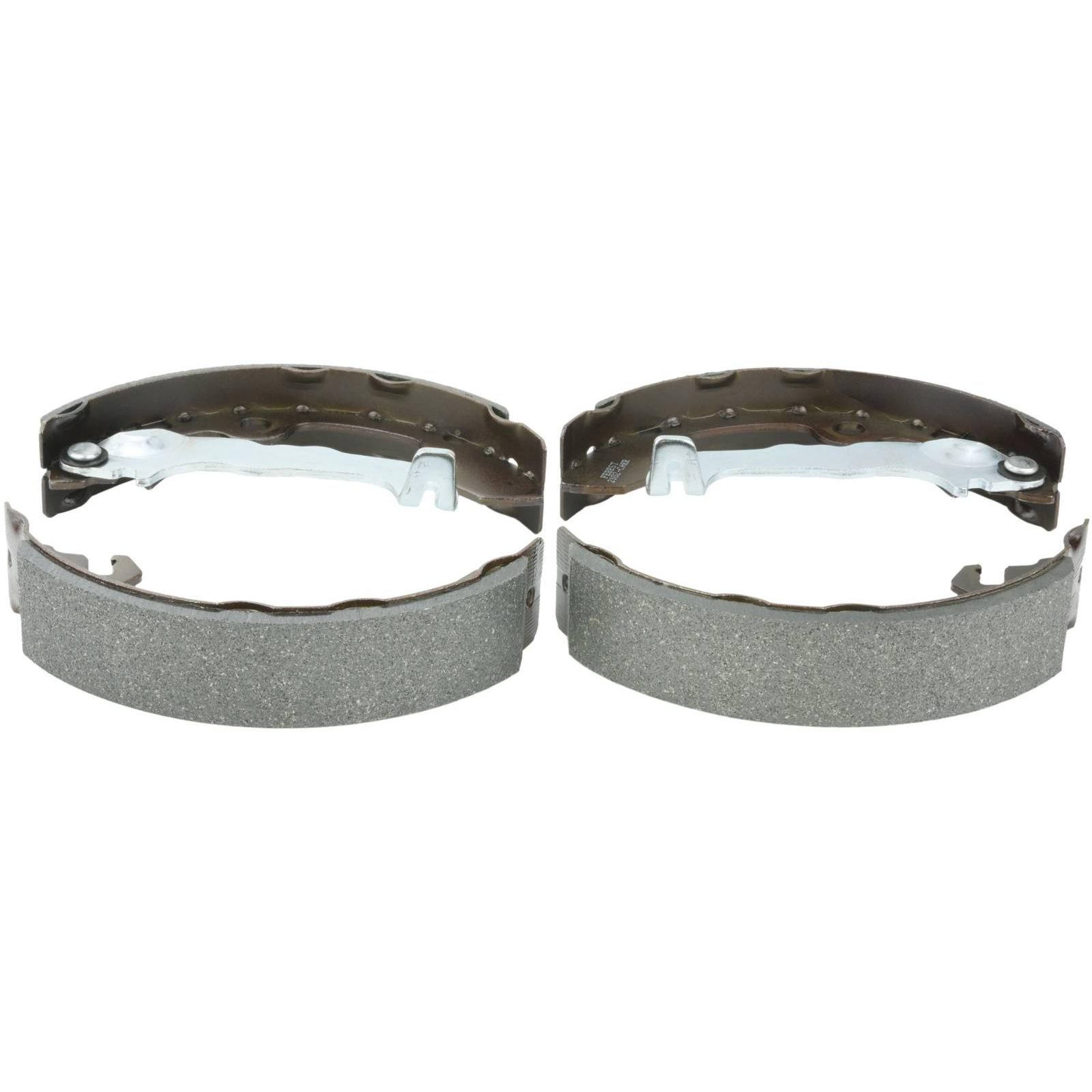 shoe kit, rear brake (with parking brake lever)