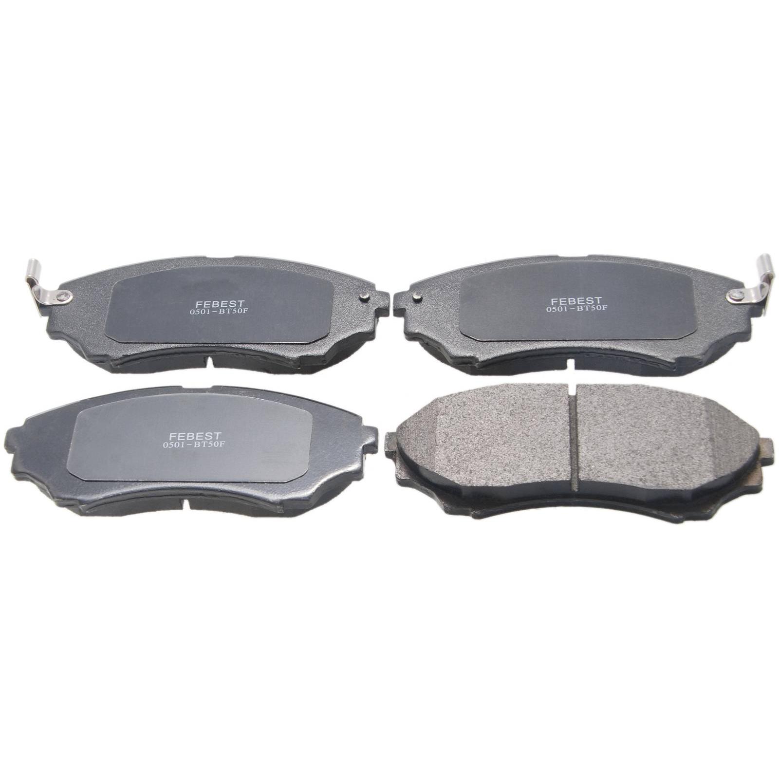 pad kit, disc brake, front (with anti squeal shim)