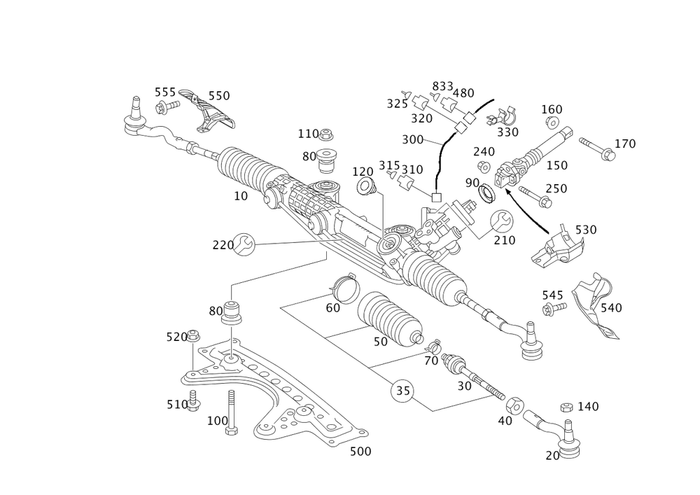 Repair Kit Steel Hose W/Orig