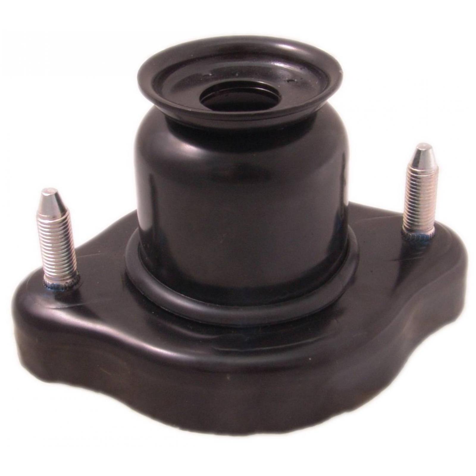 Rear shock absorber mounting