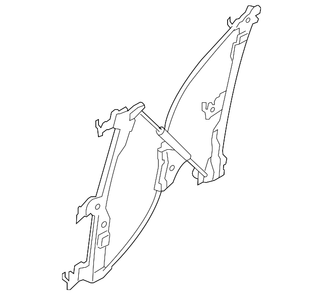 Regulator Assy-Fr Doorlh