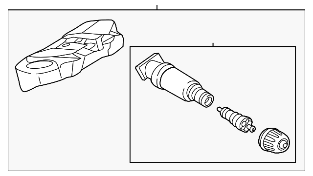 BMW TPMS Tire Pressure Monitoring Sensor 433MHz - G Series