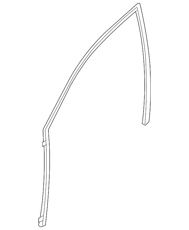 Glass Run Rubber-Fro