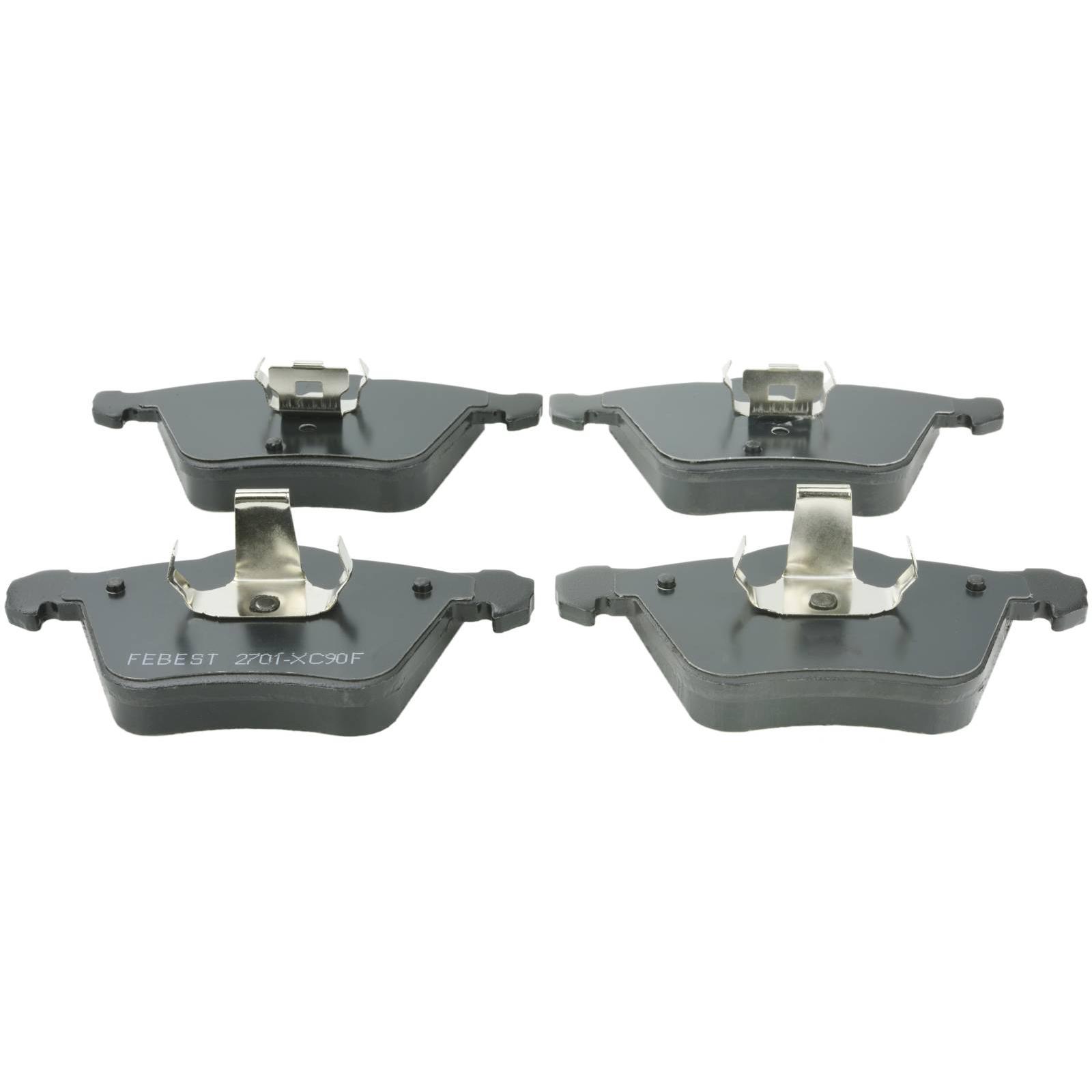 pad kit, disc brake, front (with anti squeal shim)