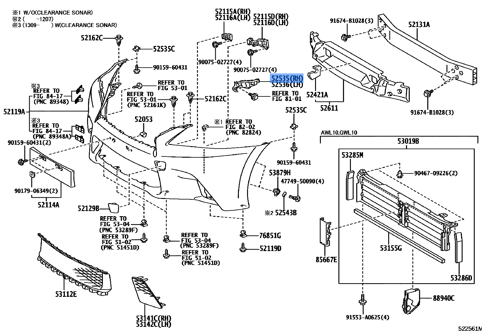 Retainer(L),Front Bu