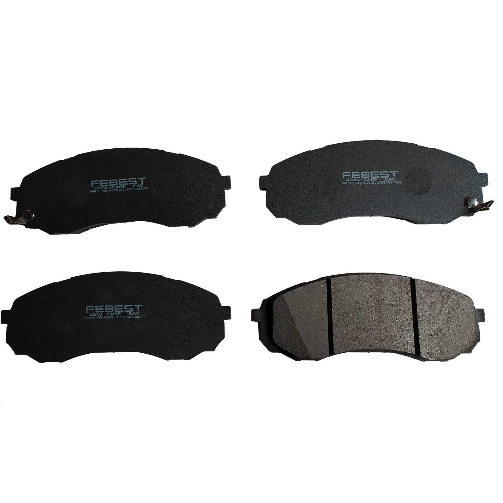 Pad kit, disc brake, front