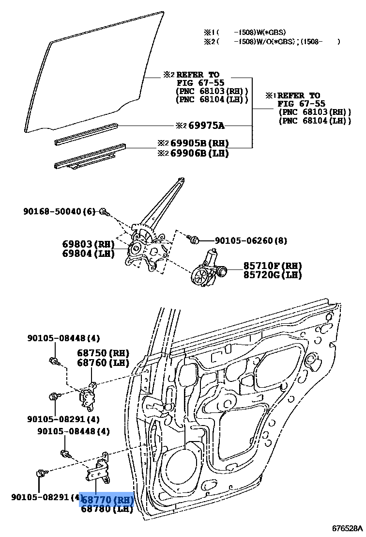 Hinge Assy Rr Door Rh