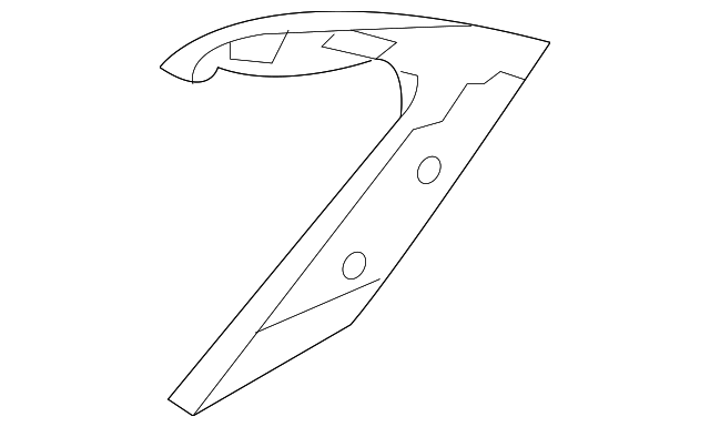 Moulding-Rear Door S