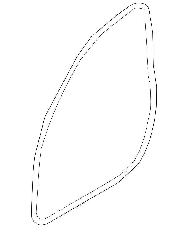 Surround Weather-Strip - BMW (51-33-7-177-998)