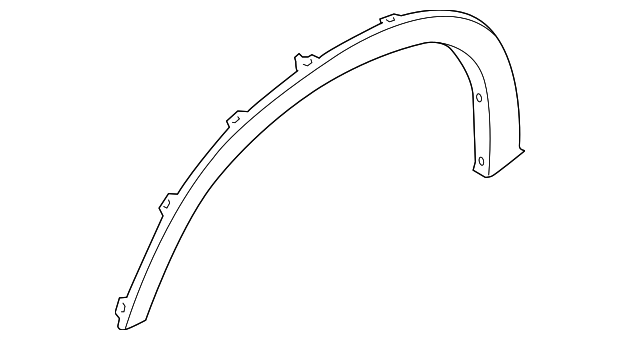 BMW 51777158427 Cover Wheel Arch Front Left