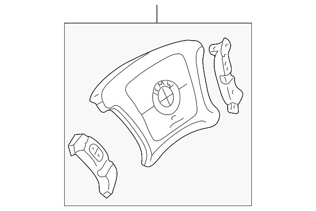 Driver Inflator Module - BMW (32-34-2-228-970)