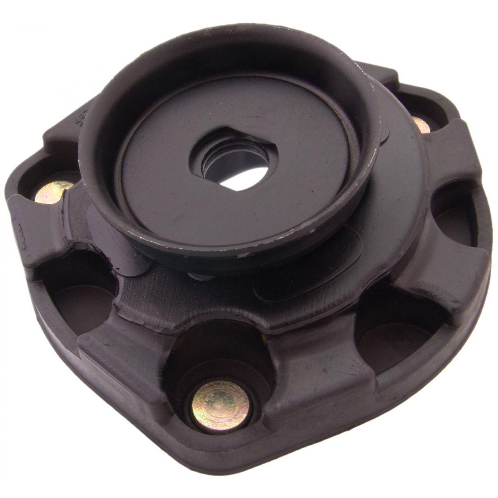 Rear shock absorber mounting left