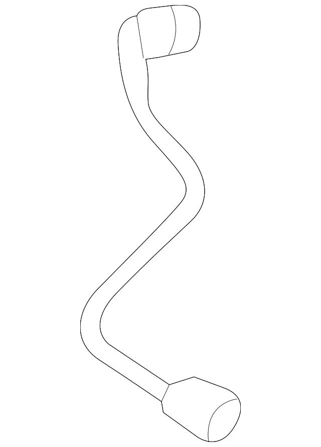 Overflow Hose - BMW (17-12-8-632-260)