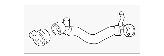 Lower Hose - BMW (17-12-7-575-427)