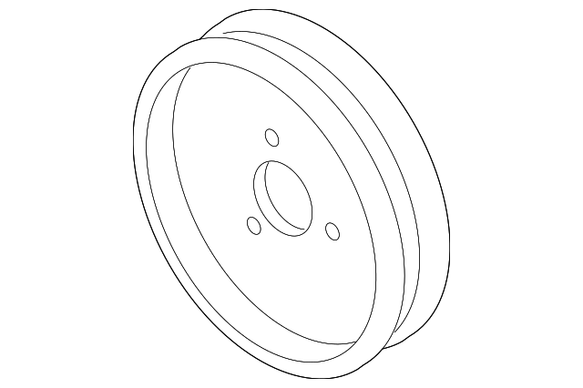 Hydraulic Power Steering Pump Pulley - BMW E82 E88 E90 E92 E93 135i 335i 335is N54