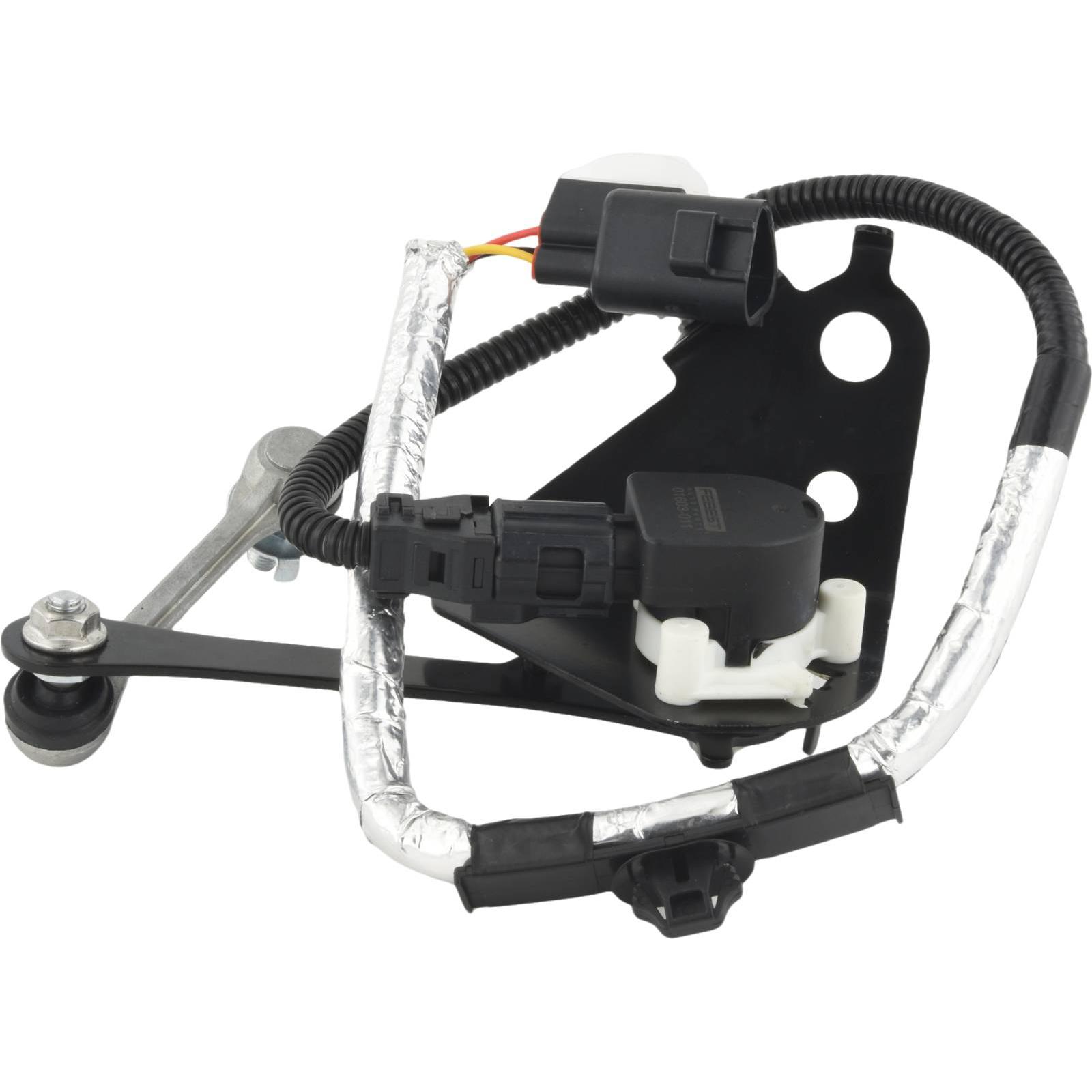 level sensor, rear left (with link, with bracket, with wiring)