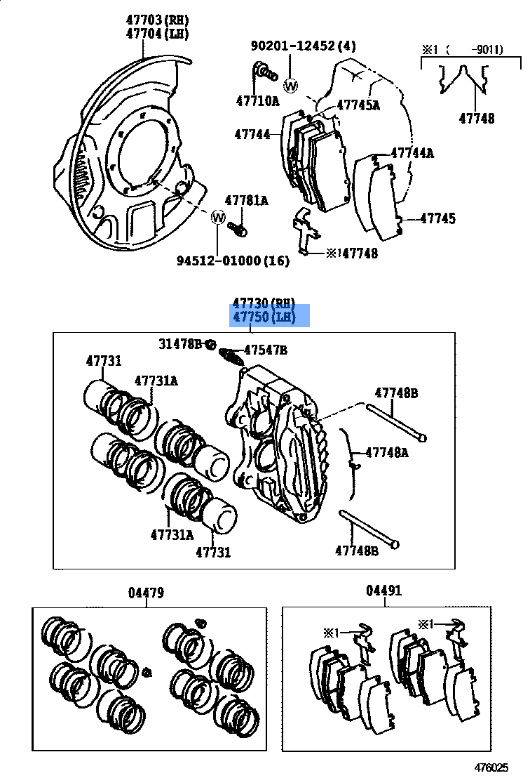 Brake Caliper Assy