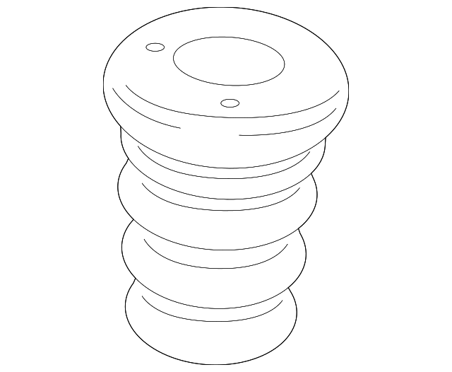 Genuine OEM Front Suspension Strut Bumper