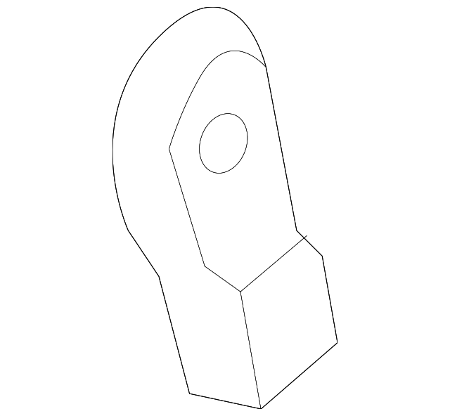 Genuine BMW Front Hood Release Handle 51237309606