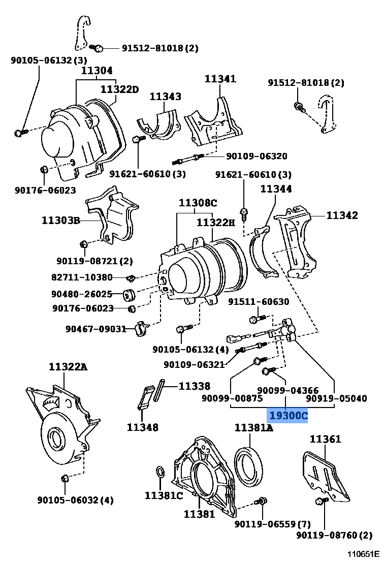 Sensor Assy, Crankshaft Position