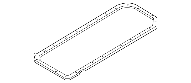 Oil Pan Gasket - BMW E36 E38 E39 E46 525i M3 X3 X5 Z3 Z4 1991-2008