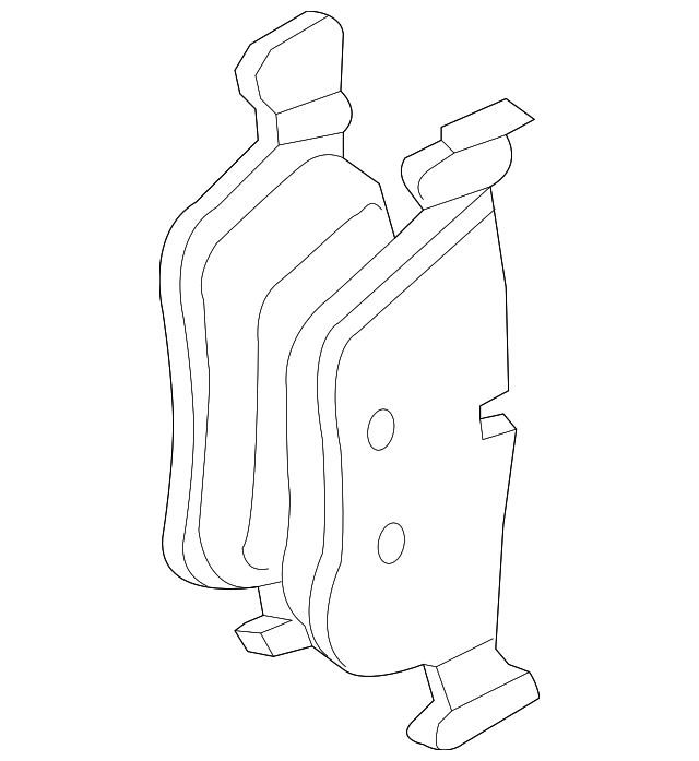 Brake Pads Rear - BMW (34-20-6-885-600)