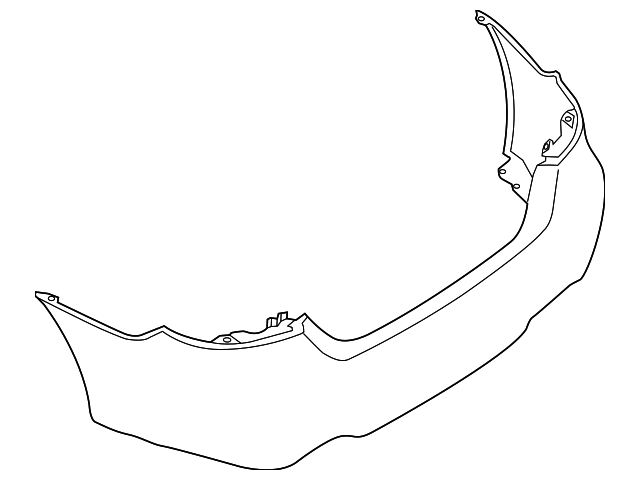 Bumper Set-Rear Sedan