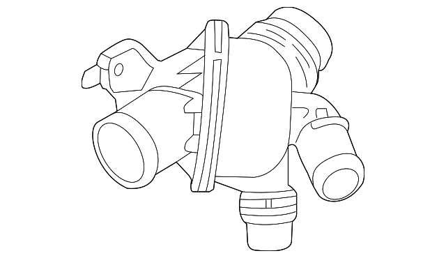 Engine Coolant Thermostat Kit - BMW (11-53-8-671-514)